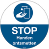 NL: Vloerpictogram Handen ontsmetten